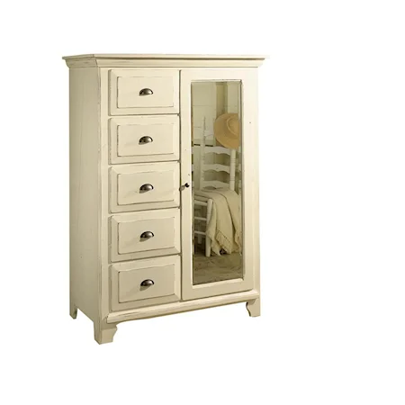 Dressing Chest with Mirror